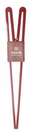 Pałeczki plasikowe - czerwone - 22,5cm Tokyo Design Studio