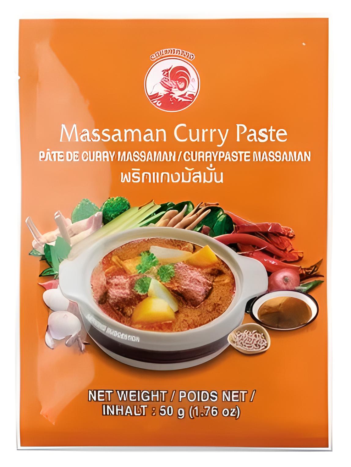 Pasta Curry Massaman 50g Cock Brand