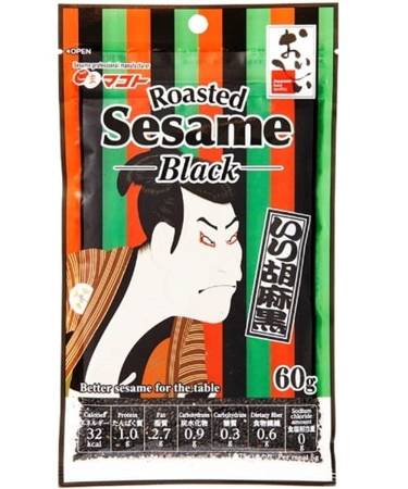 Sezam czarny prażony - Ukiyo-e 60g Makoto