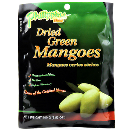 Zielone mango, suszone 100g Philippine Brand