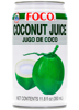 Sok z młodego kokosa 350ml Foco